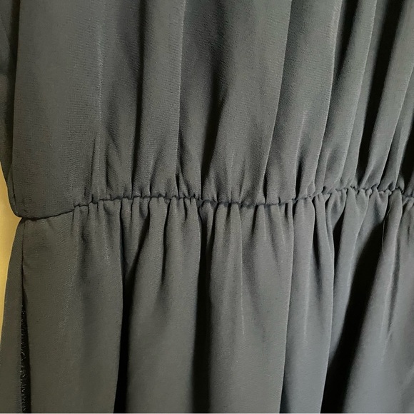 Maurices Navy Blue Pleated Halter Dress Women’s Small - Picture 3 of 9